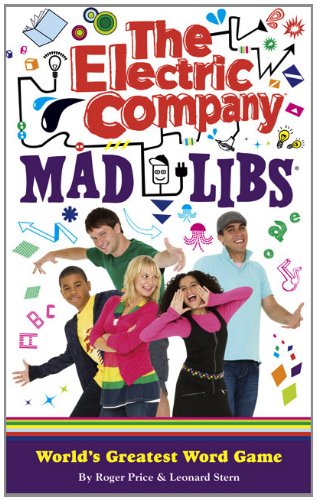 Electric Company Mad Libs Word Game - Fun & Educational Activity for Kids, Family Game Night, Classroom Learning | Interactive Storytelling Game for Parties & Travel
