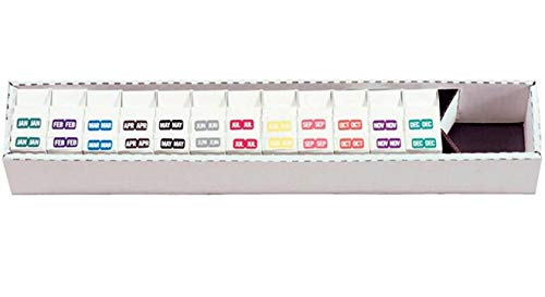 Doctor Stuff File Folder Month Labels - Complete Set January to December, 1/2