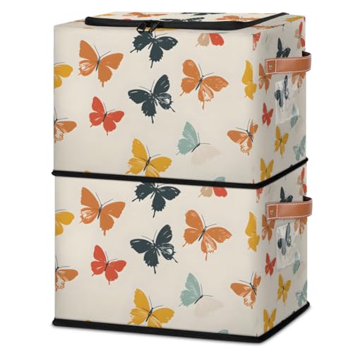 Colored Butterfly Print