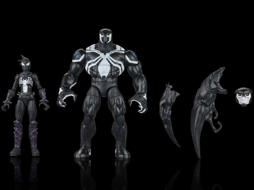 Marvel Legends Venom Space Knight & Mania Action Figure 2-Pack – Exclusive Collectible Set for Marvel Fans | Perfect for Display, Cosplay, and Comic Book Collections