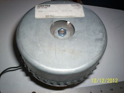 AMETEK 116336-00 Vacuum Motor 120V AC 1 Phase, 50/60Hz - High Performance for Industrial & Home Use - Ideal for HVAC Systems, Cleaning Equipment & DIY Projects