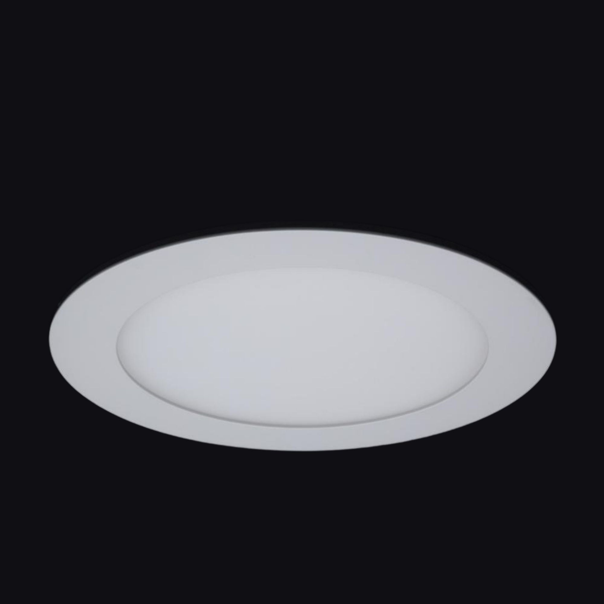 6 Inch LED Recessed Downlight with Night Light - 1000 Lumens, Adjustable Color Temperature (2700K-5000K), White Round Trim - Perfect for Bedrooms, Kitchens, and Hallways