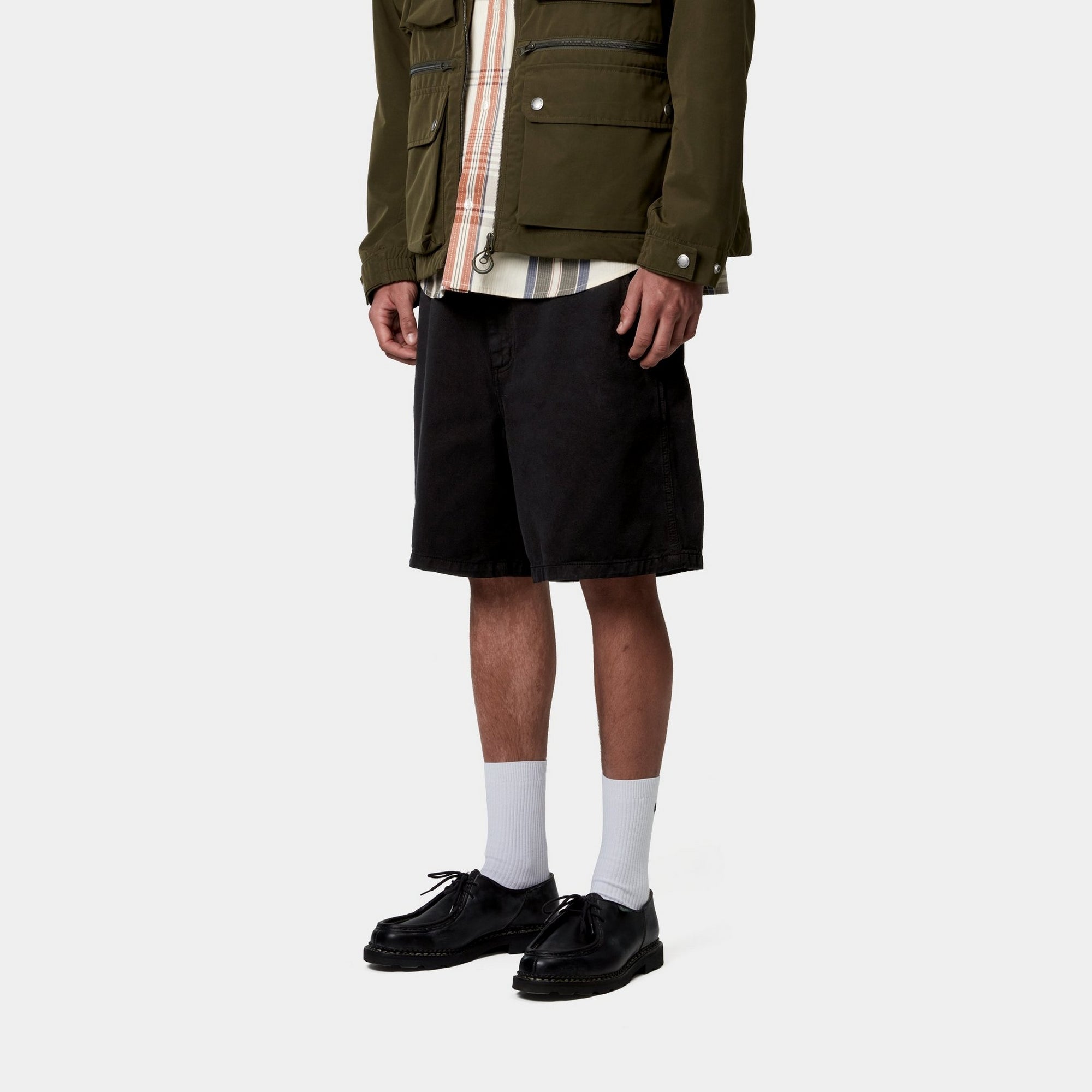 Drew Shorts for Men | Classic Black Casual Shorts | Comfortable & Stylish for Summer, Gym, and Outdoor Activities