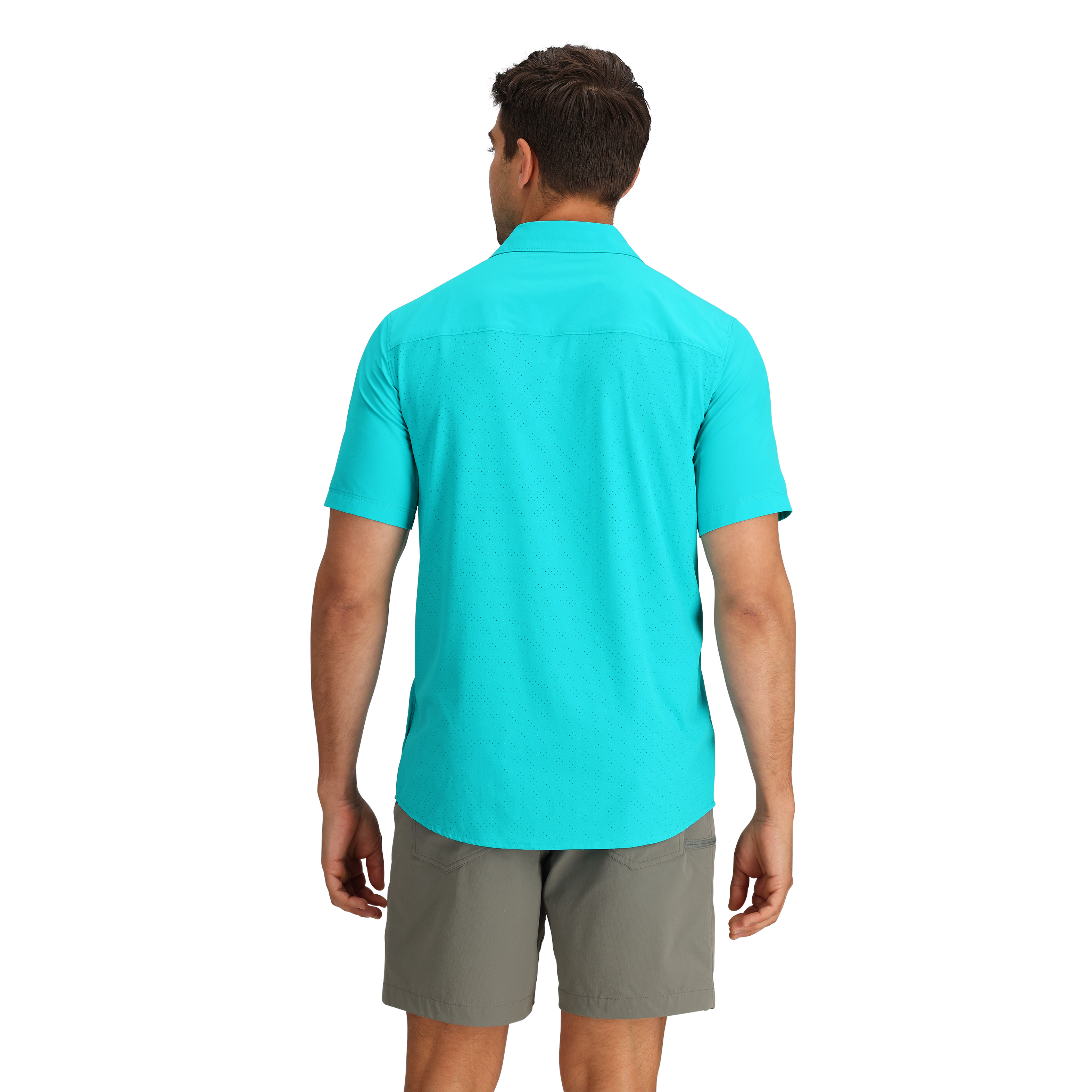 Men's Astroman Air Short Sleeve Shirt - Lightweight Breathable Quick-Dry Performance T-Shirt for Running, Gym & Outdoor Activities