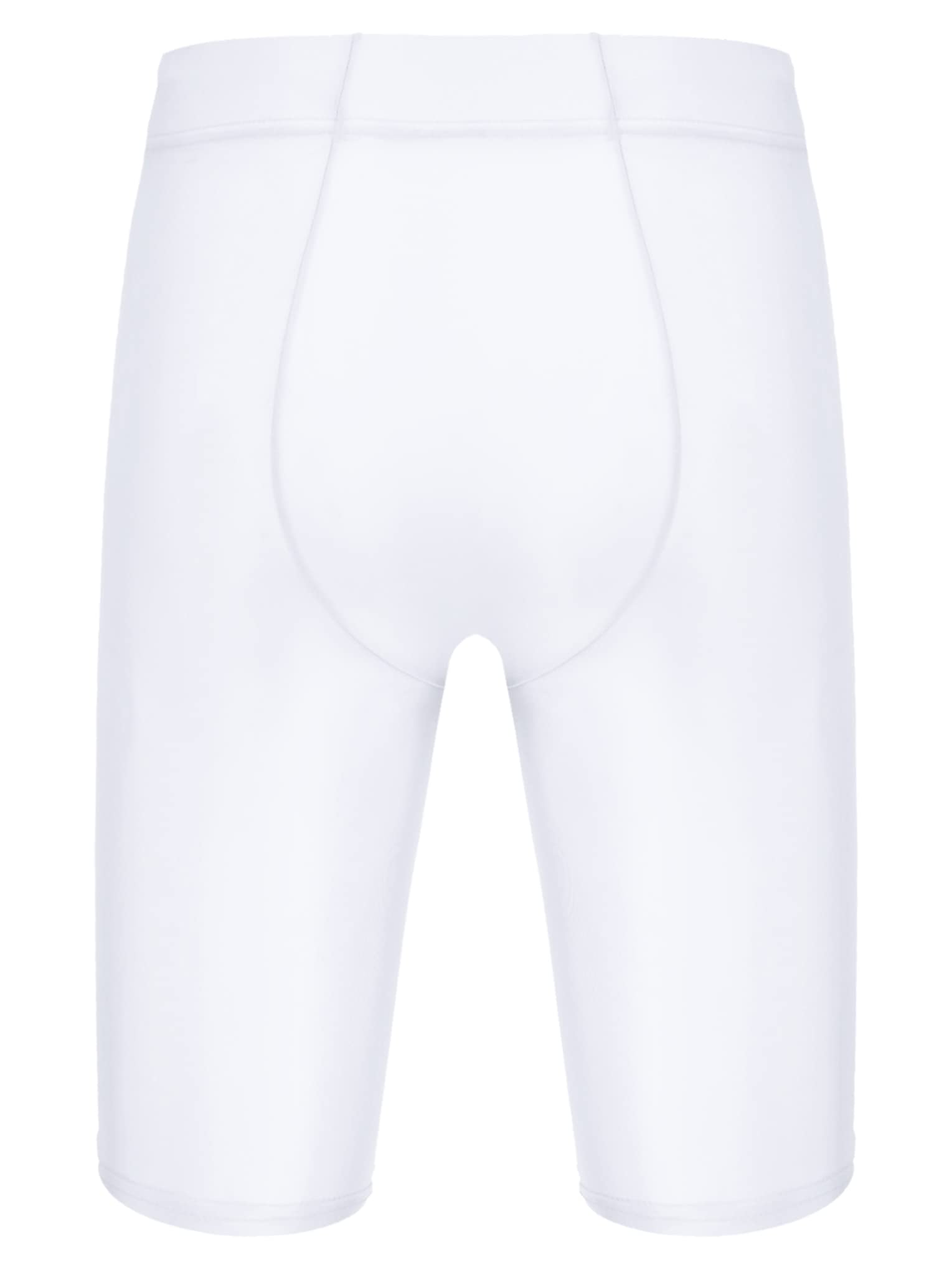 Men's Shiny Compression Shorts - Quick Dry Workout Shorts with Soft Fabric for Running, Gym & Swimming | Moisture-Wicking Athletic Wear for Sports & Active Lifestyle