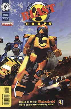 Blast Corps #1 VF/NM Dark Horse Comic Book for Nintendo - Perfect for Collectors & Retro Gaming Enthusiasts