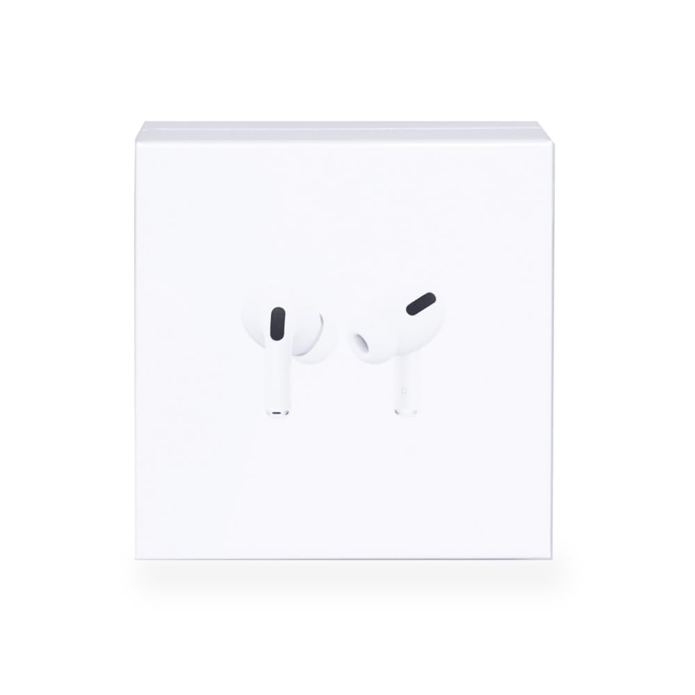 Apple AirPods Pro (2021) Wireless Bluetooth Earbuds with Active Noise Cancellation - White (Renewed) - Perfect for Workouts, Commuting & Travel