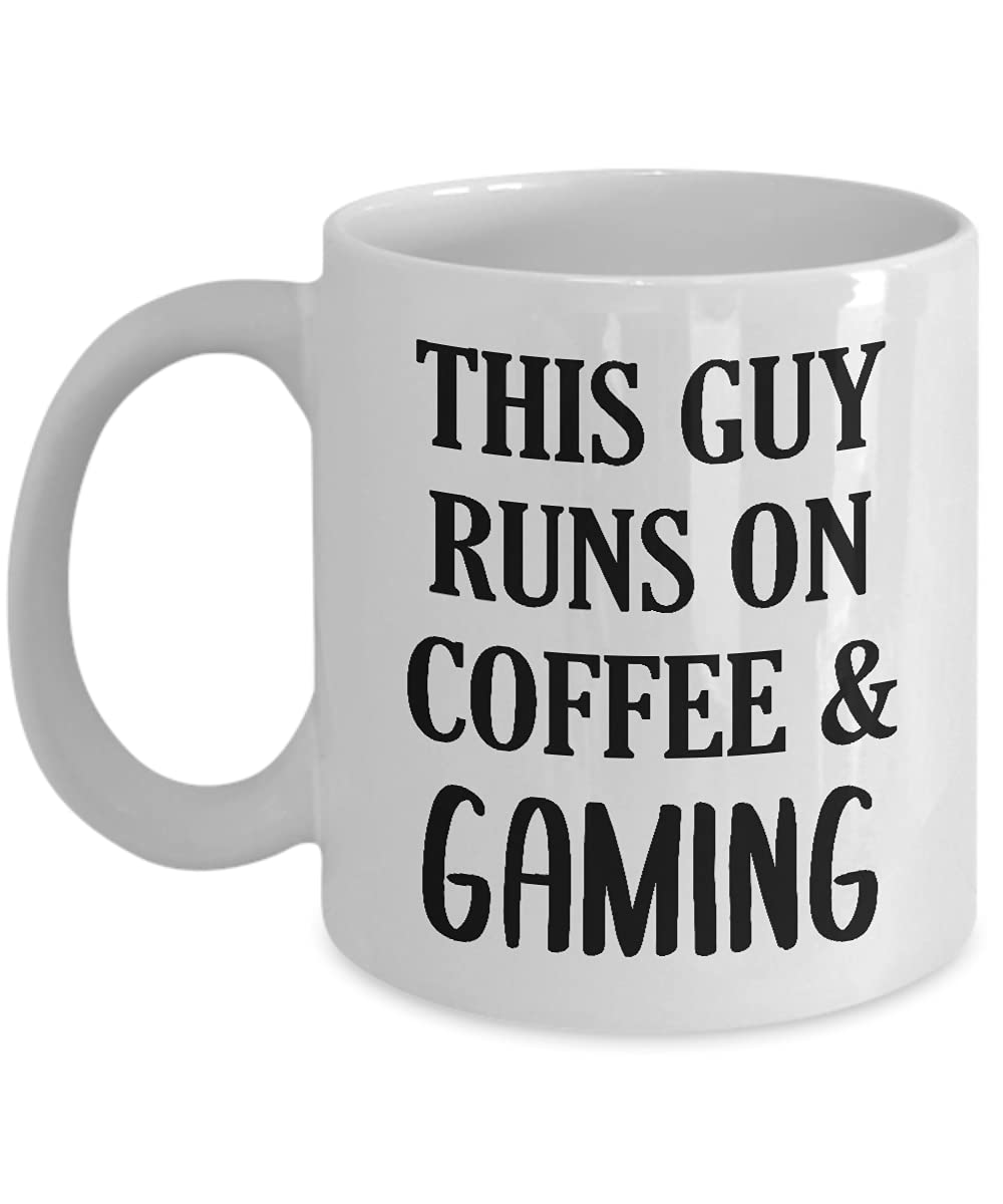 11oz Gaming Coffee Mug - Funny Video Game Themed Gift for Gamer Enthusiasts - Perfect for Esports Tournaments, LAN Parties & Gaming Marathons