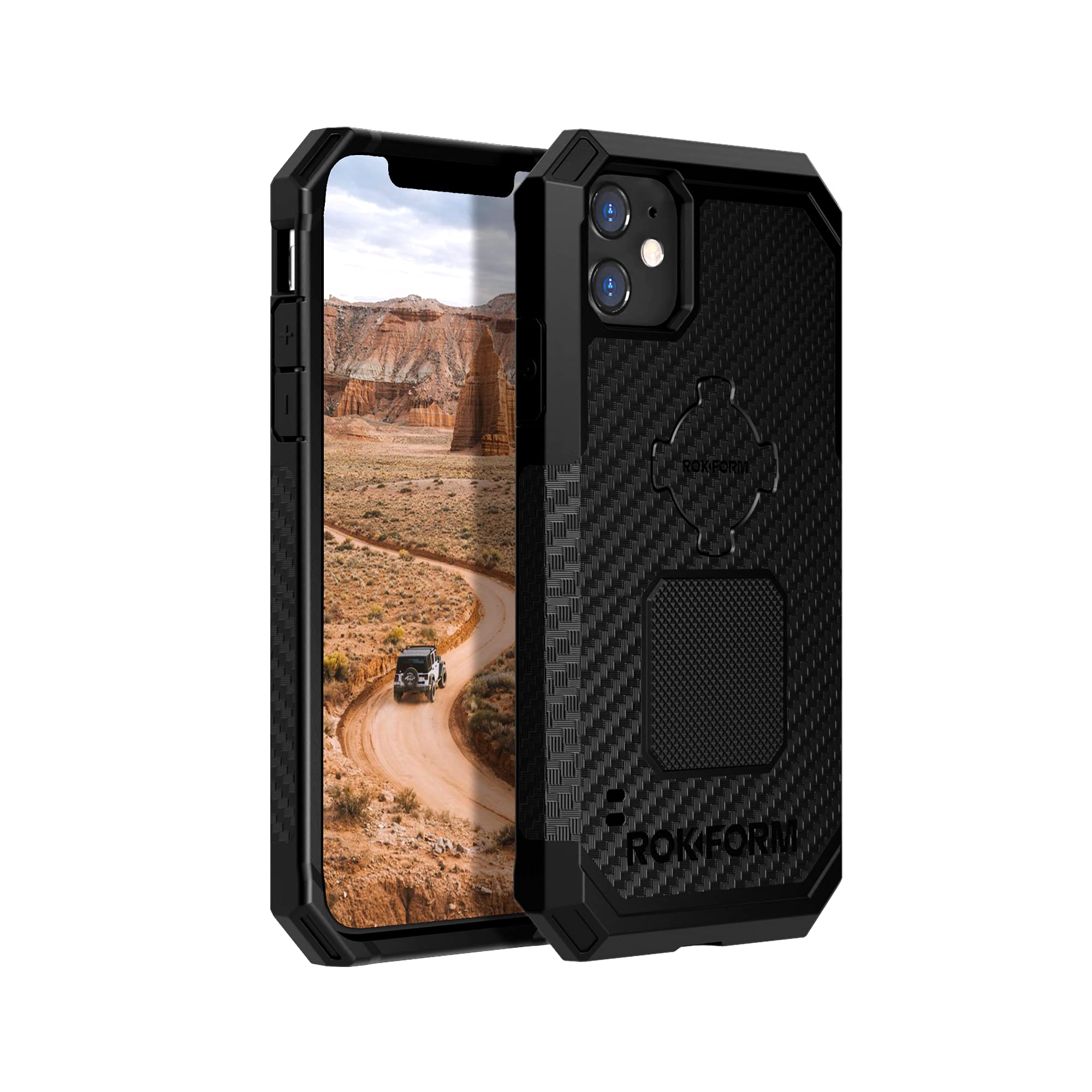 ROKFORM Rugged Magnetic iPhone 11 Case with RokLock Twist Lock - Shockproof, Drop Tested Protective Cover for Apple iPhone 11 (Black) - Perfect for Outdoor Adventures, Construction Work & Extreme Sports Protection