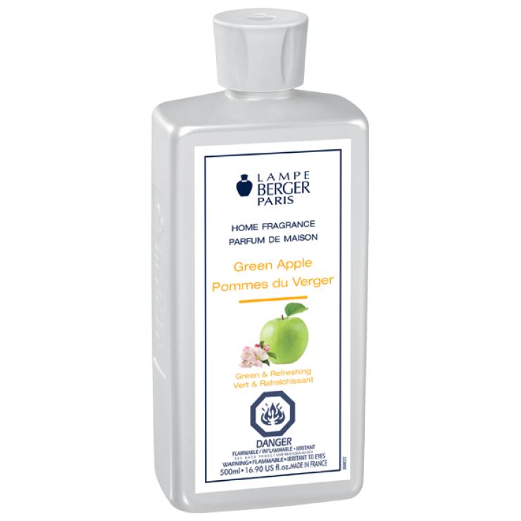 Maison Berger Paris Green Apple Home Fragrance - 500ml Aromatherapy Diffuser for Living Room, Bedroom & Office | Fresh & Inviting Scent