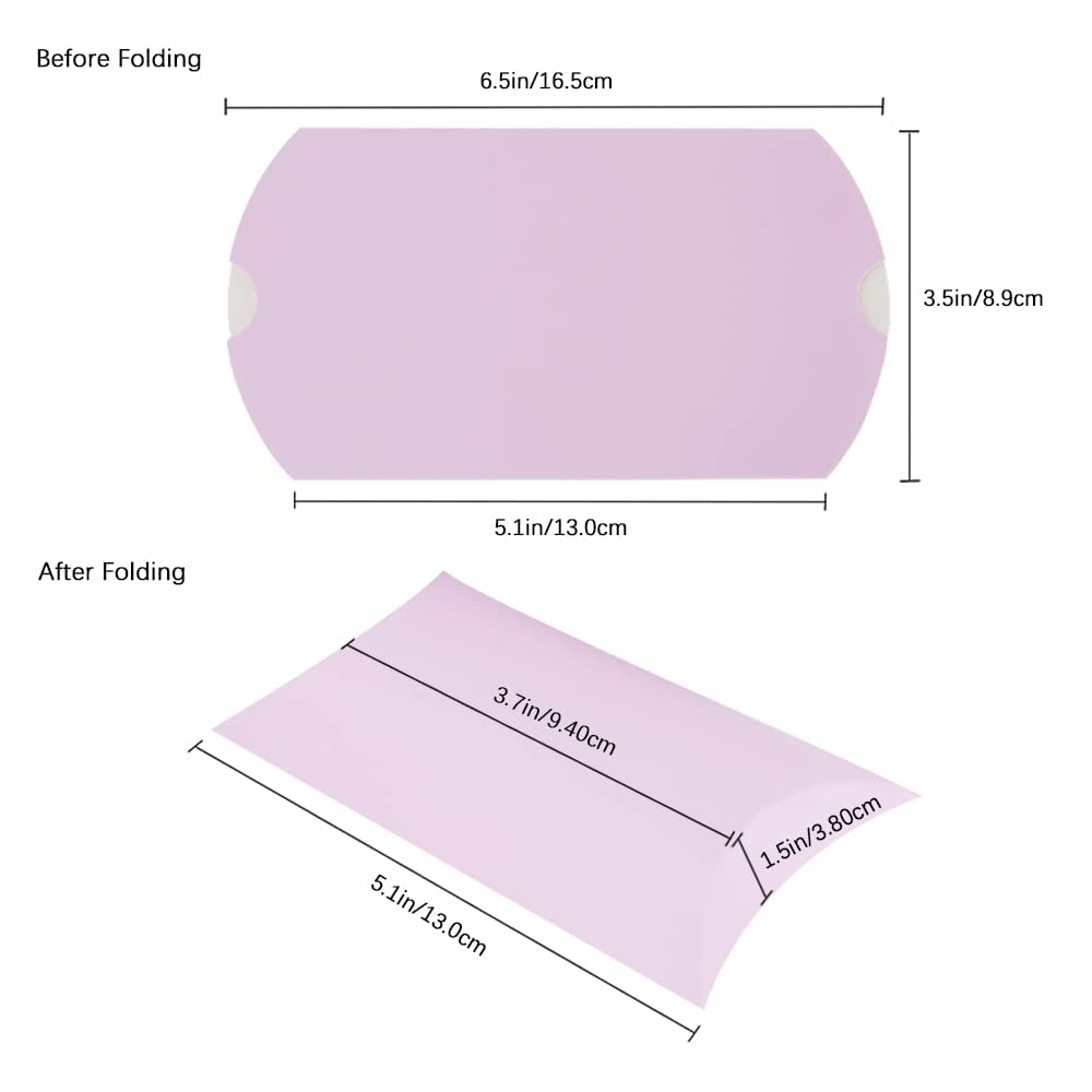 30pcs Kraft Gift Boxes for Chocolate Jewelry - Wedding Birthday Party Favors (Purple)