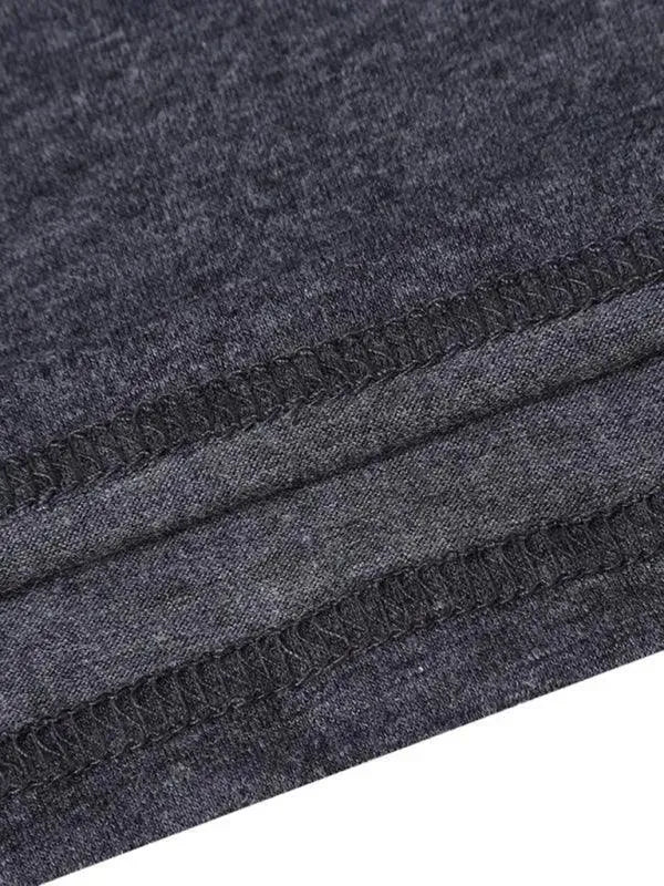 Men's Solid Color Turtleneck Polyester T-Shirt - All Season Comfort Fit Casual & Work Wear - Perfect for Office, Travel, and Everyday Outfits