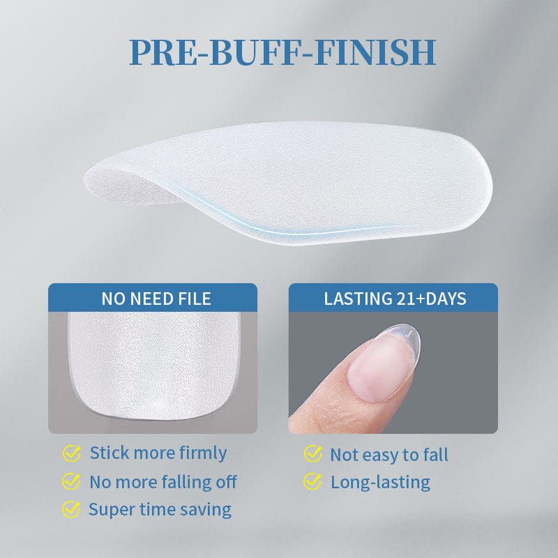 300pcs Matte Soft Gel False Nails - Short Full Cover Press On Nails for Natural Look | Perfect for Daily Wear, Work, and Special Occasions
