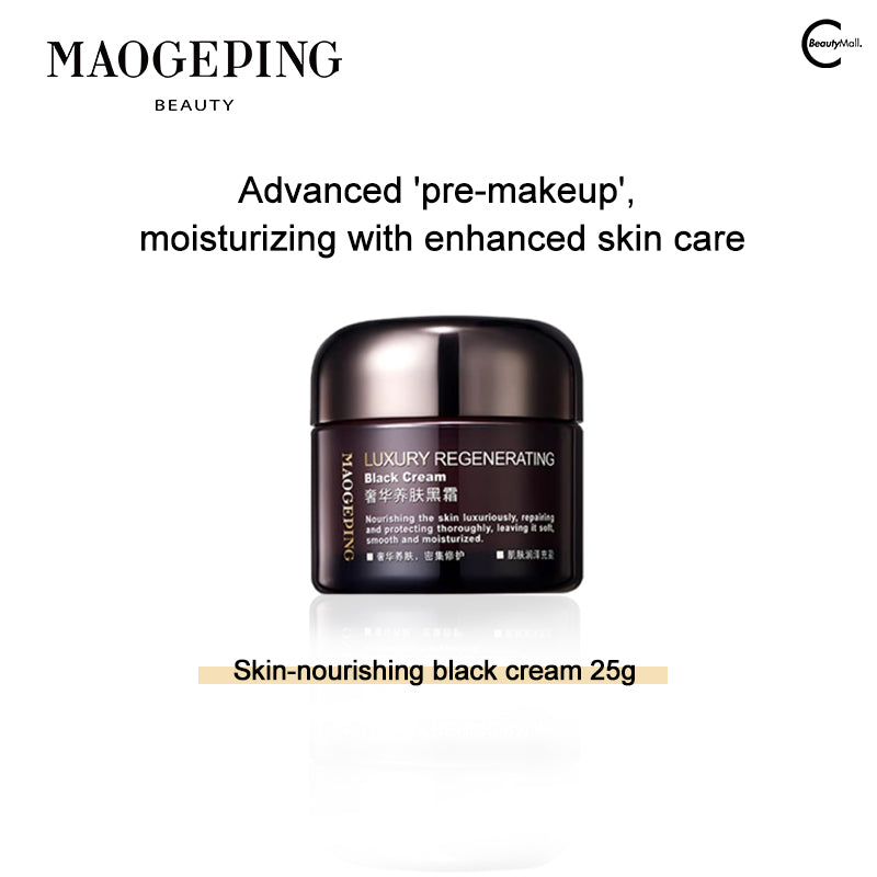 MAOGEPING Luxury Regenerating Black Cream - Anti-Aging Face Moisturizer for Wrinkles & Dark Spots | Night Cream for Dry Skin | Perfect for Nighttime Skincare Routine & Gift Sets