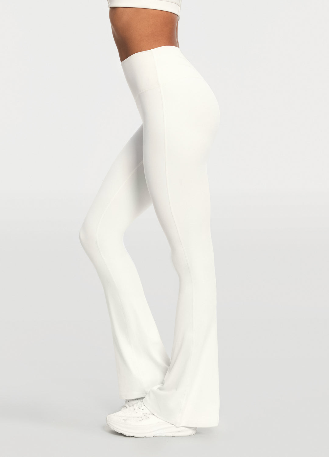 Foxy Flare Leggings for Women - High Waist Yoga Pants with Tummy Control - Perfect for Workouts, Running & Casual Wear