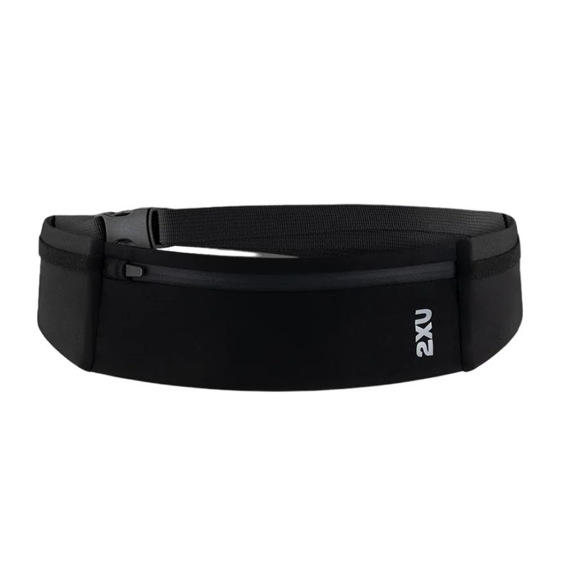 2XU Running Belt for Men & Women - Lightweight Hydration Waist Pack with Zipper Pocket - Perfect for Marathon, Jogging, Hiking & Gym Workouts