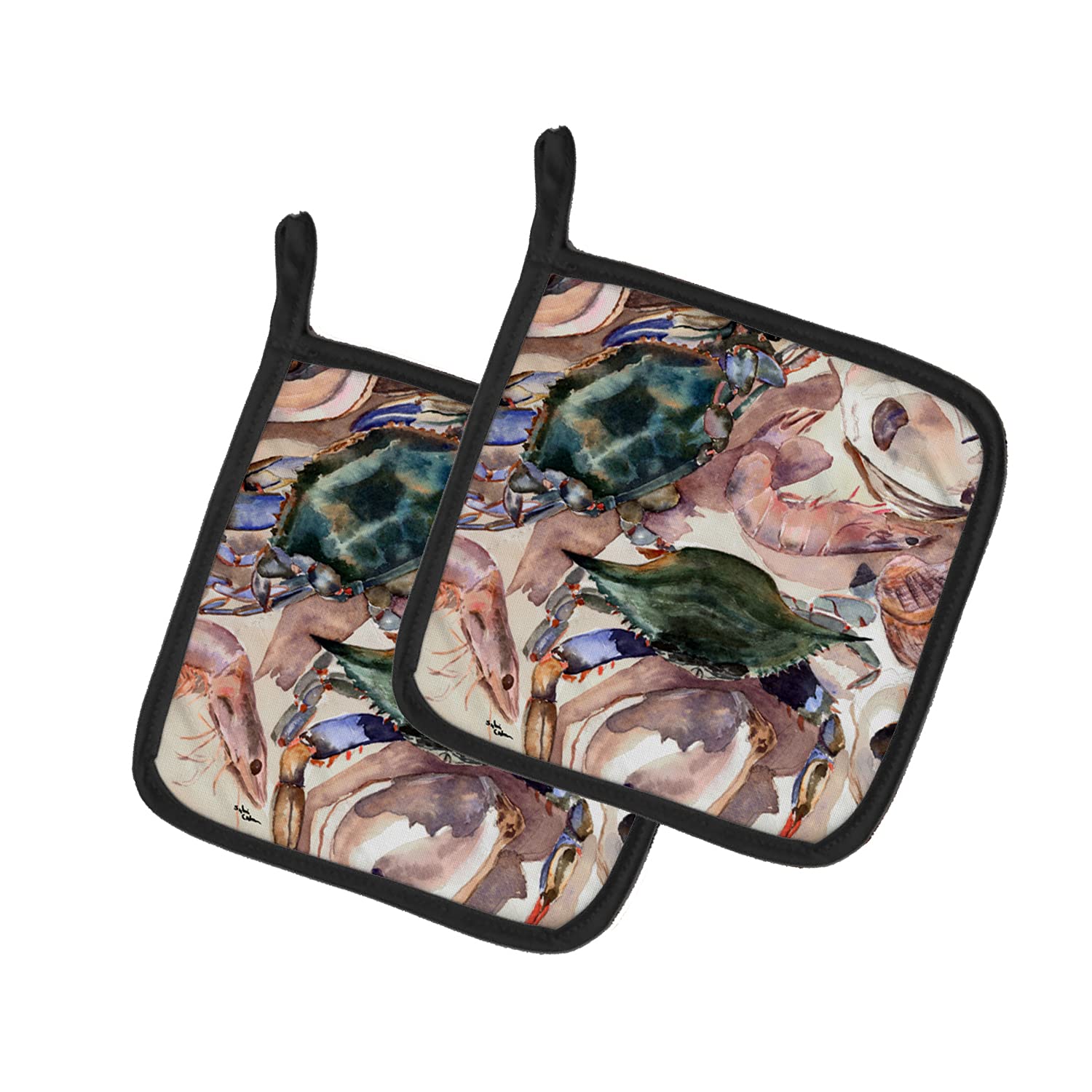 Heat Resistant Crab Pot Holders Set of 2 - 7.5