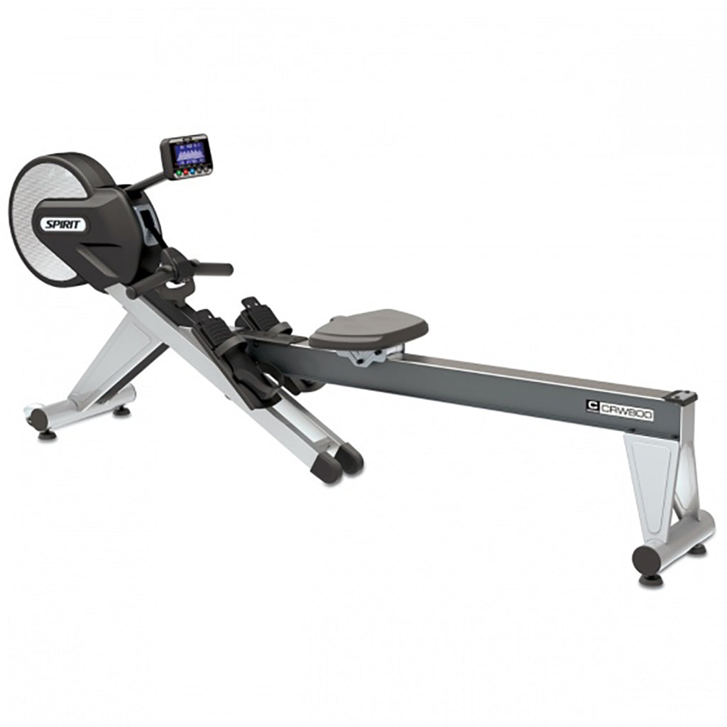 Spirit CRW800 Rowing Machine for Home Gym - Premium Indoor Rower for Full Body Workout | Perfect for Cardio Training & Strength Building | Compact Design for Small Spaces