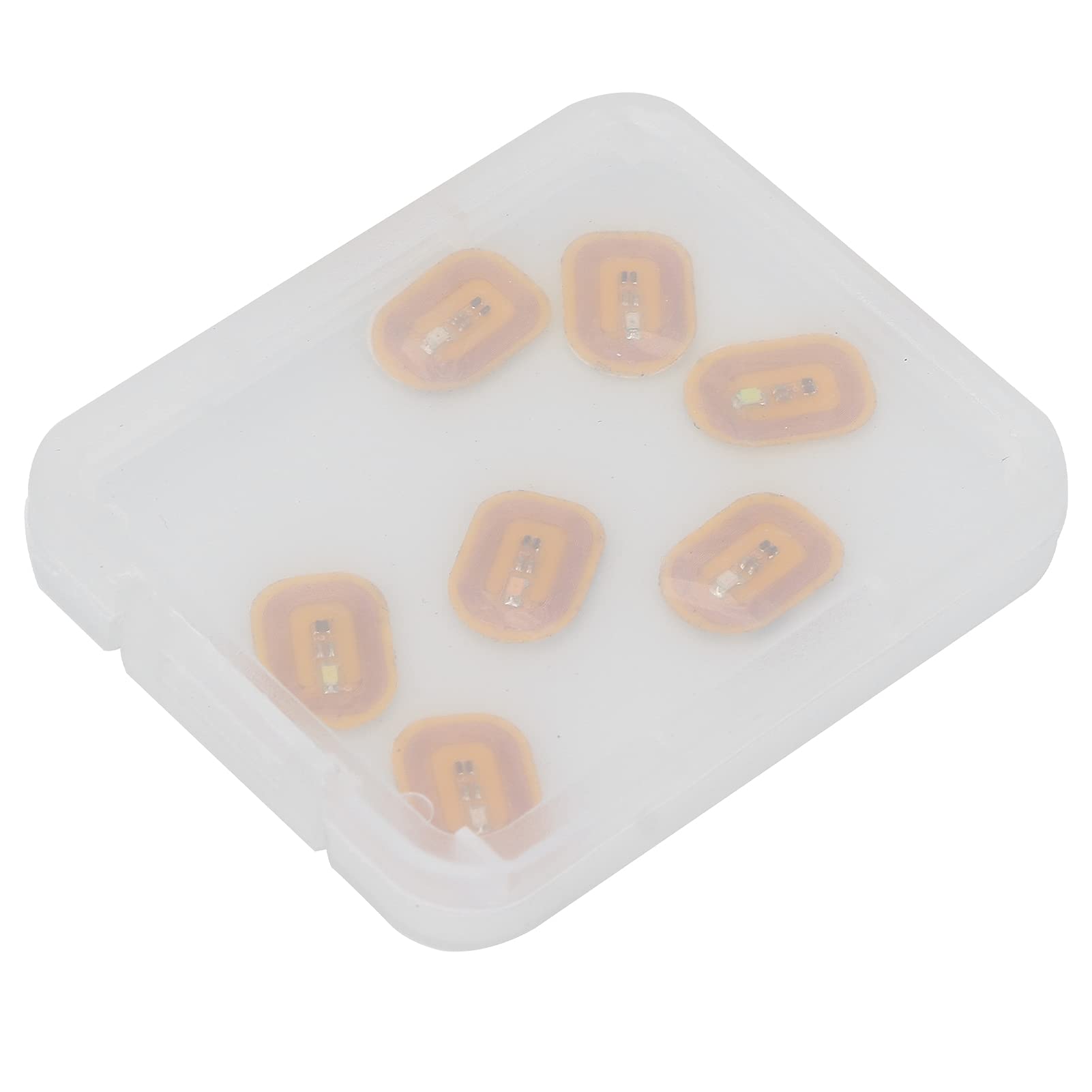 NFC Nail Stickers - Self Adhesive 7 Color LED Nail Art for Women | Fashionable NFC Enabled Nail Decals for Bus Cards & Contactless Payments | Perfect for Parties, Clubbing & Daily Commute