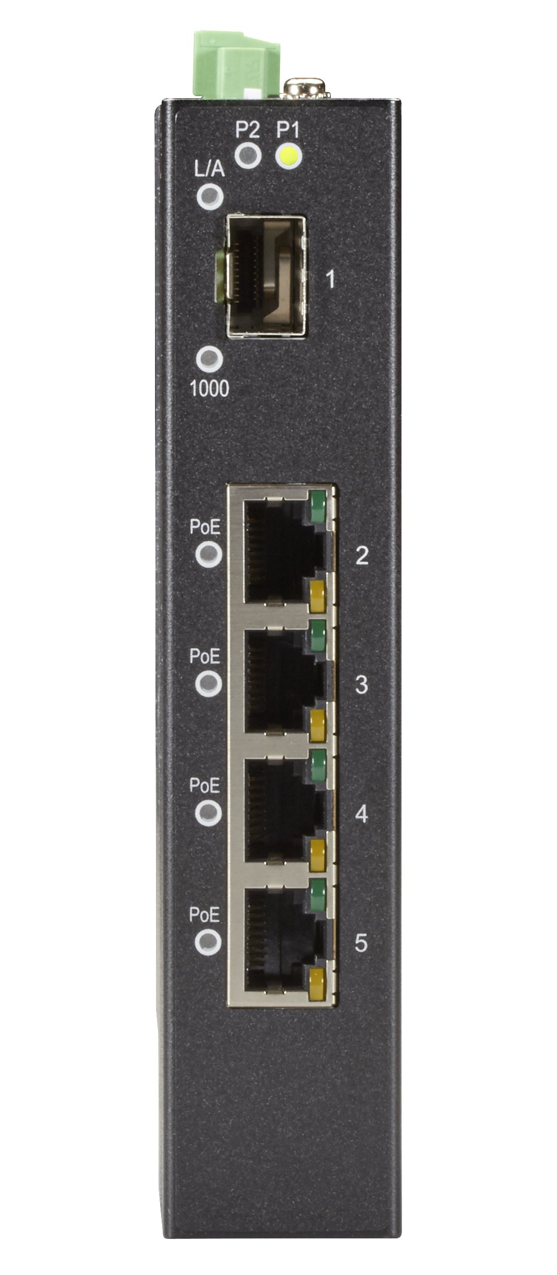 Industrial Gigabit PoE Switch 8 Port 1000Mbps - High Power Ethernet Network Switch for IP Cameras, VoIP Phones, Wireless Access Points - Ideal for Office, Warehouse, and Smart Home Networking