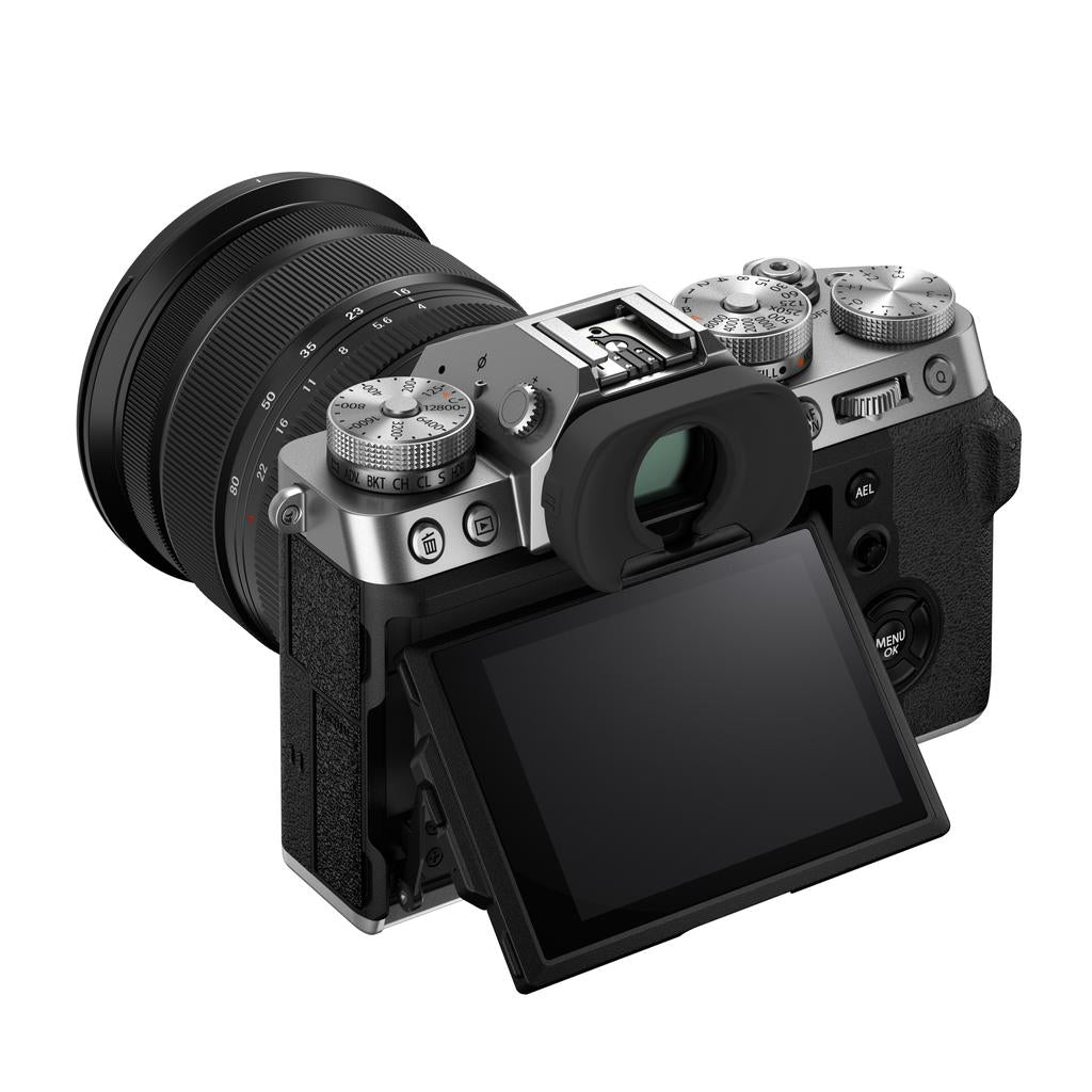 FUJIFILM X-T5 Mirrorless Digital Camera with 16-80mm Lens Kit - Silver | Professional Photography, Travel & Vlogging | Weather-Resistant Body for Outdoor Shooting