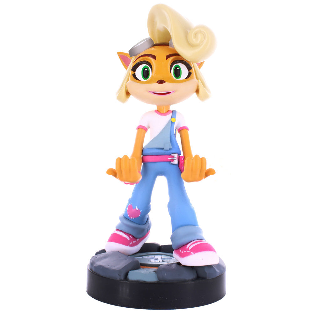 Crash Bandicoot 4 Coco USB Charging Cable Holder - Gaming Themed Phone Stand & Cable Organizer for PlayStation, Xbox & PC Gaming Setups