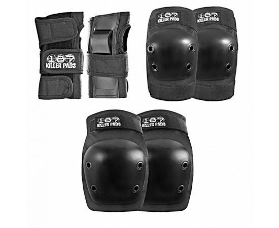 187 Killer Pads Junior Six Packs - Premium Volleyball Knee Pads for Youth Players - Perfect for Training, Games & Indoor/Outdoor Sports