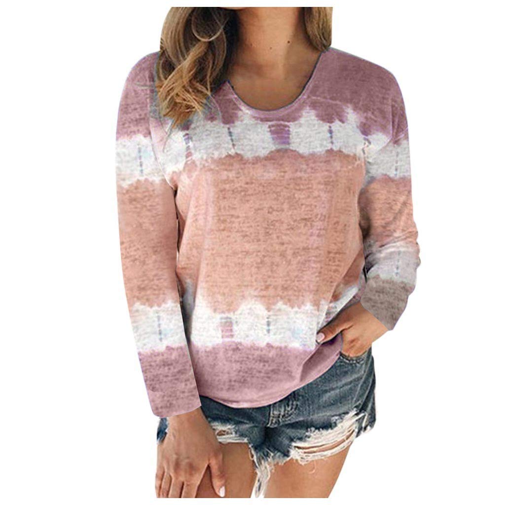 Women's Loose Fit Tunic Tops - Casual 3/4 Bell Sleeve Crewneck Blouse Shirt for Everyday Wear | Perfect for Office, Weekend Outings & Layering