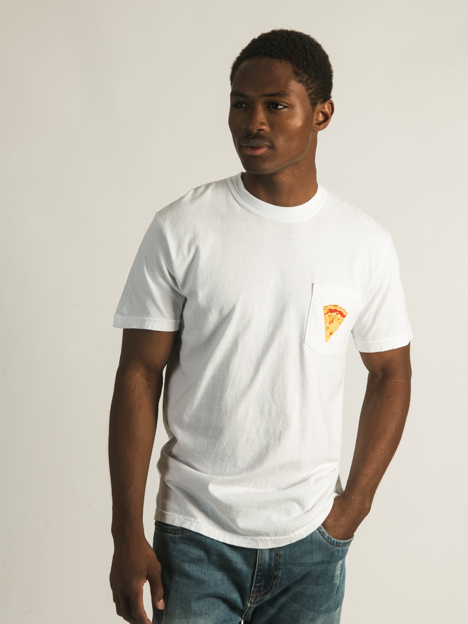 Barstool Sports One Bite Everybody Knows The Rules T-Shirt - Funny Pizza Lover Tee for Men & Women - Perfect for Parties, Gifts & Casual Wear
