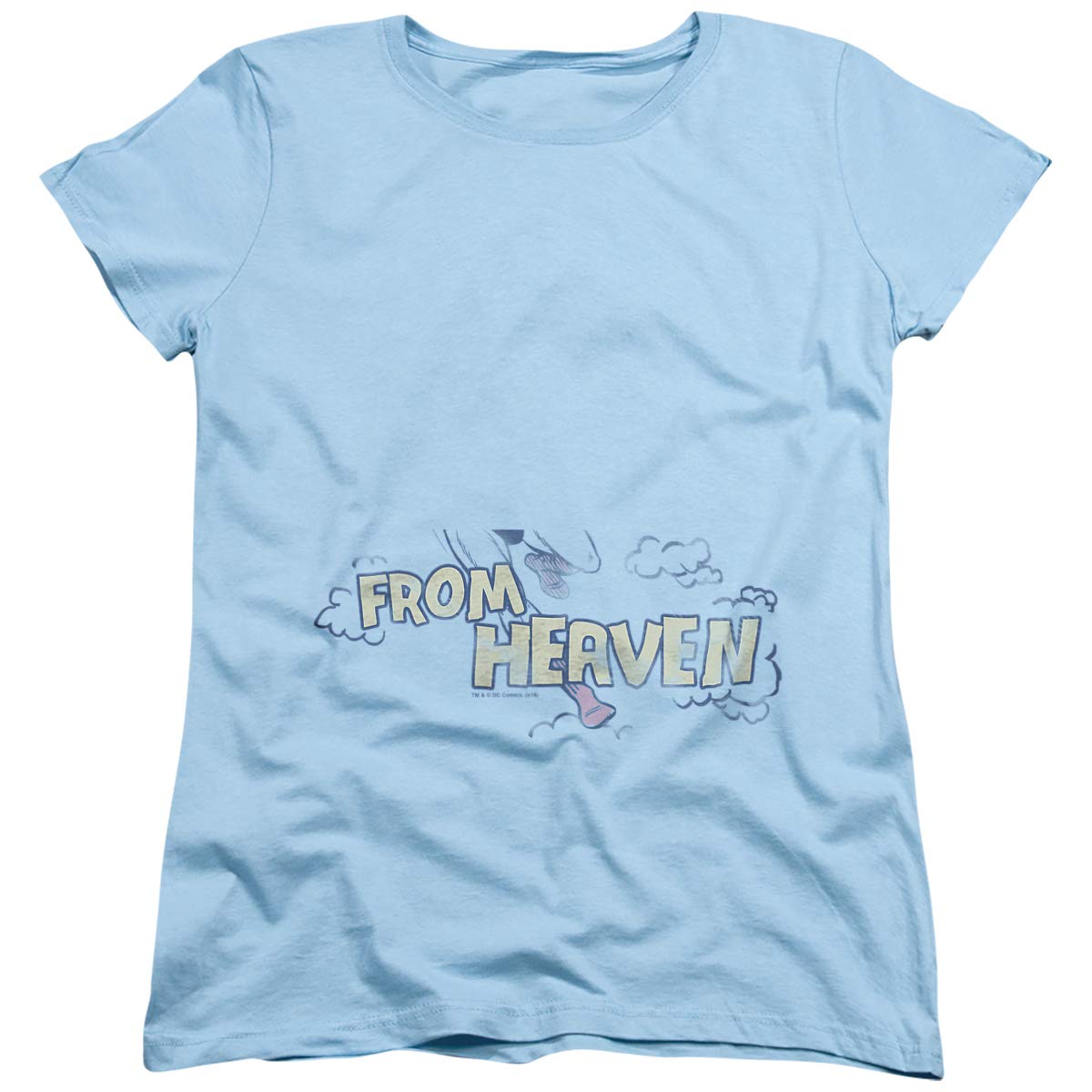 Superman I Fell Women's T-Shirt - Casual Graphic Tee for Superhero Fans, Everyday Wear & Cosplay