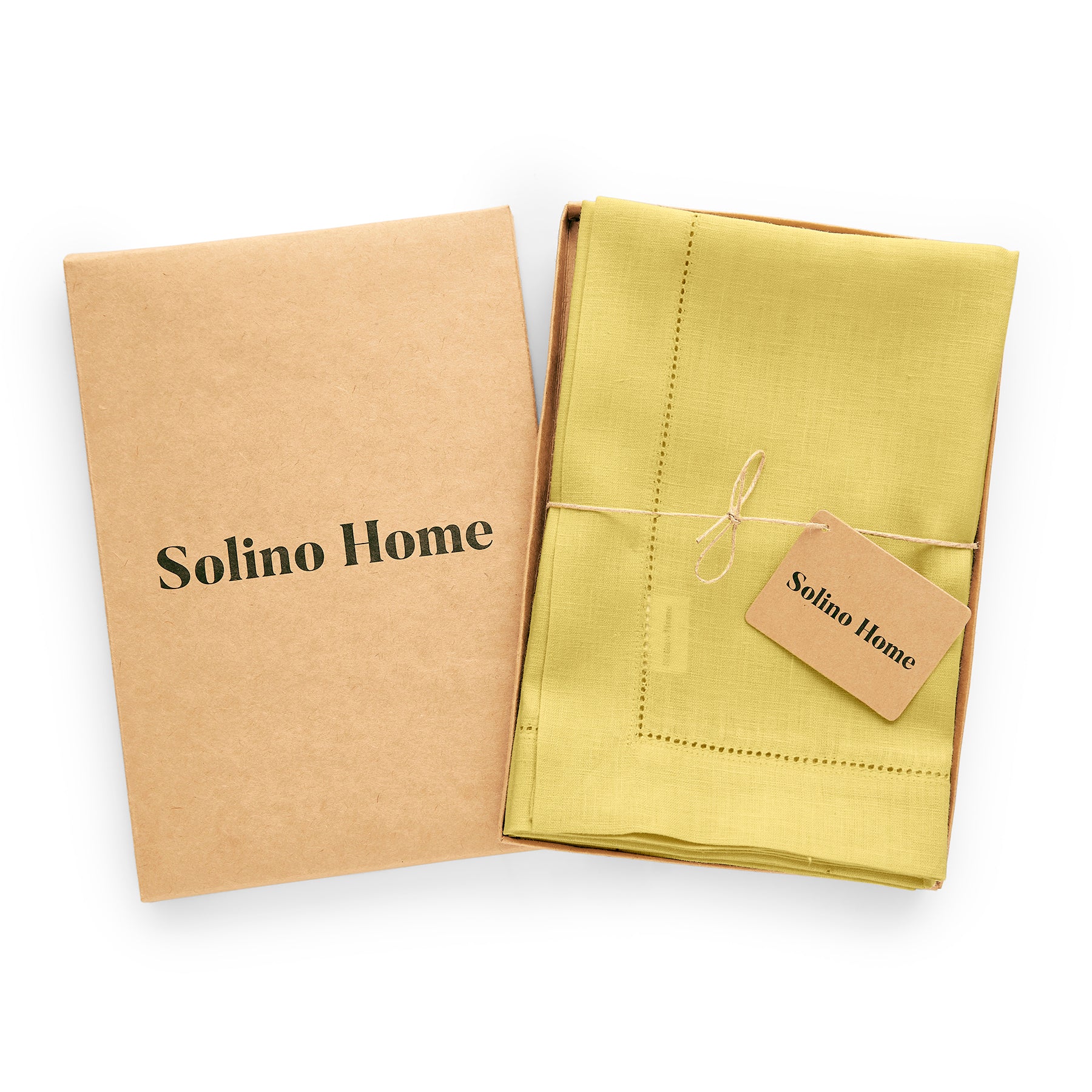Premium Sonoma Hemstitch Napkins - 12-Pack White Linen Dinner Napkins for Formal Dining, Weddings & Special Occasions