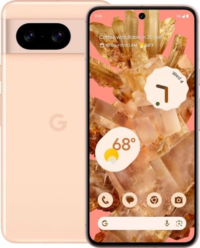 Google Pixel 8 5G Unlocked Smartphone - 128GB Storage, 8GB RAM, 6.2
