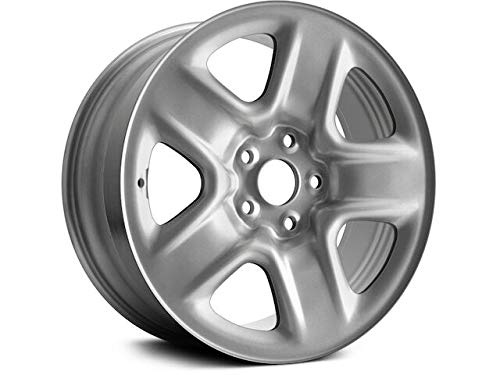 17x6.5 Inch 5-Lug Silver Steel Wheel 5-Spoke Rim for 2006-2012 Toyota RAV4 | Durable Alloy Replacement for Off-Road & Winter Driving