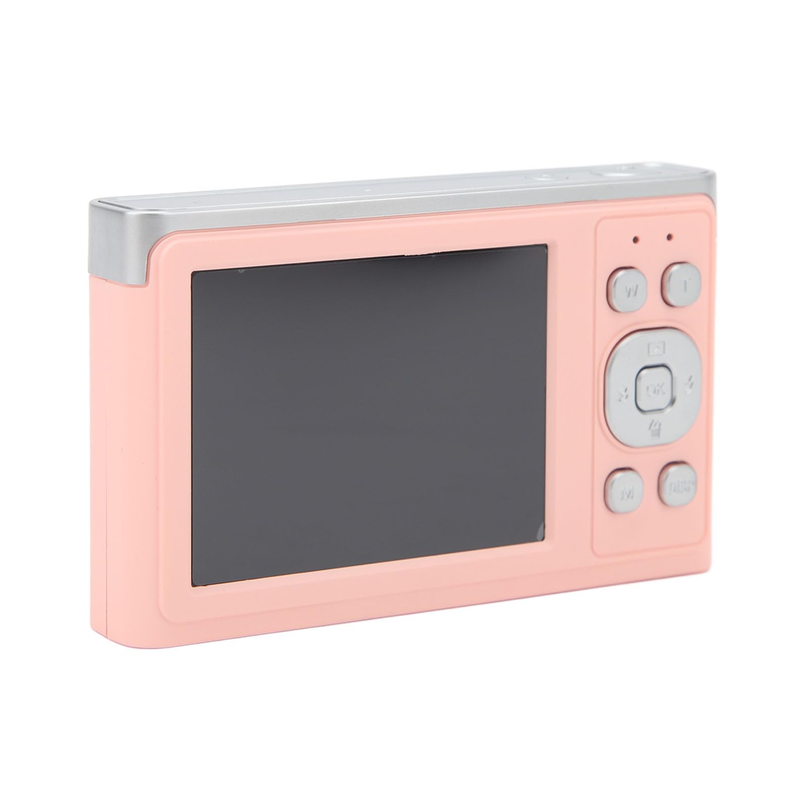 2.88in IPS Screen 50MP 4K Digital Camera with 16X Digital Zoom - Compact HD Vlogging Camera for YouTube, Travel Photography, and Outdoor Adventures (Rose Pink)