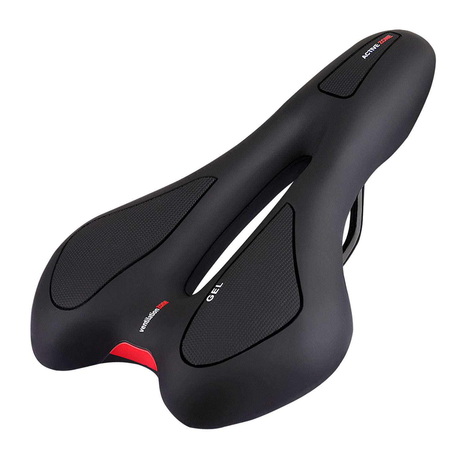 Comfortable Bike Seat Gel Cushion - Universal Bicycle Saddle for Men & Women - Perfect for MTB, Mountain, Road, Trekking & Cross Bikes - Ideal for Long Distance Cycling & Commuting
