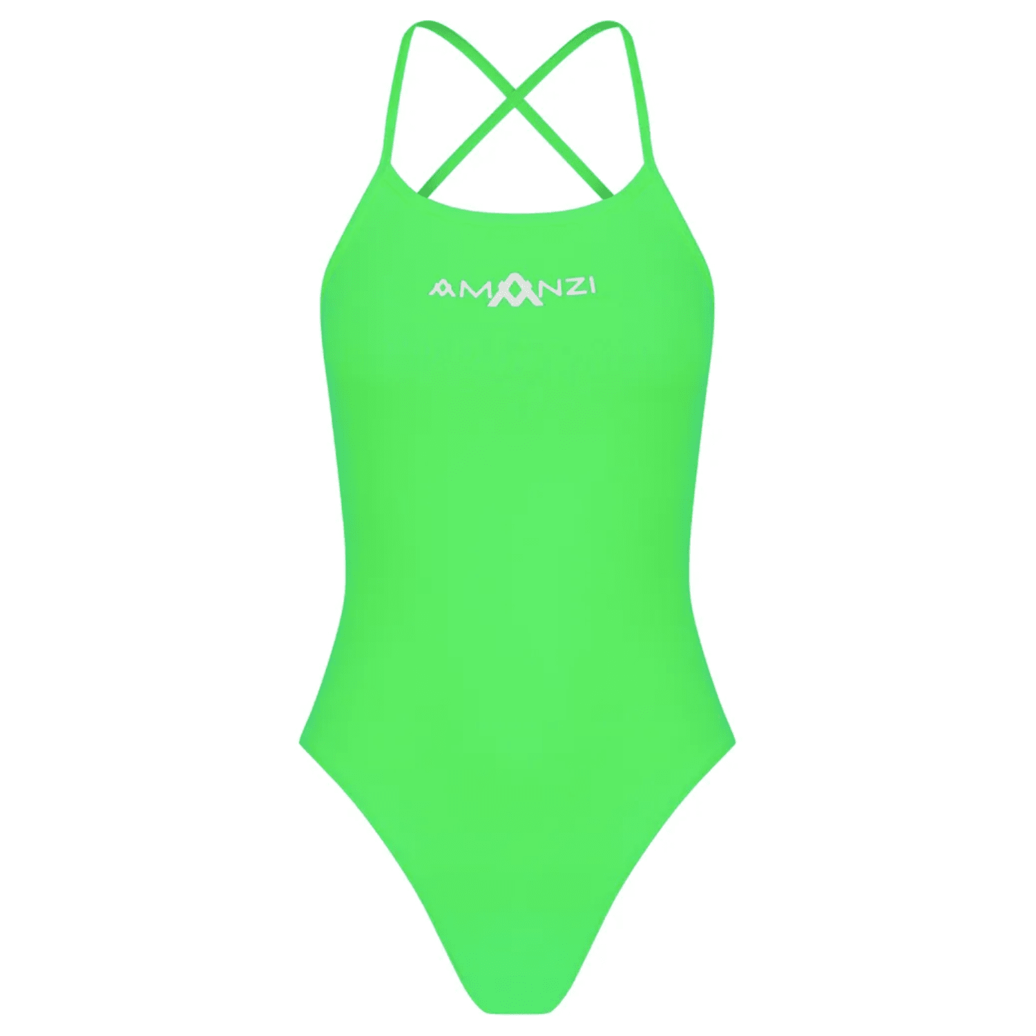 AMANZI Women's Tie Back One Piece Swimsuit - Sexy High Cut Bathing Suit for Women, Summer Beach Vacation & Pool Party Swimwear