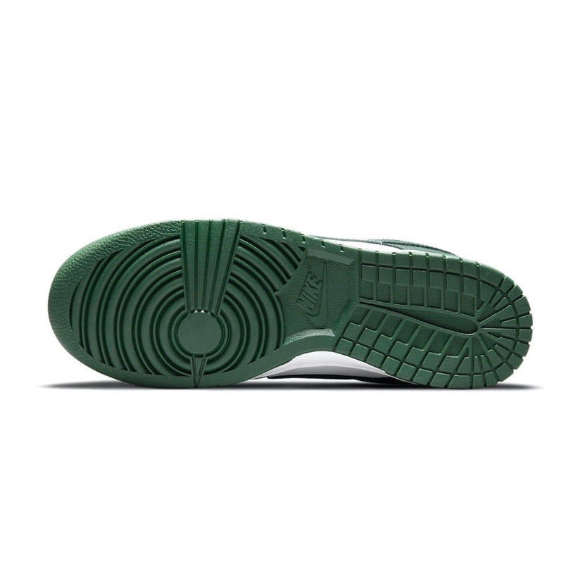 Nike Dunk Low Spartan Green Michigan State Sneakers - Men's Basketball Shoes for Casual Wear & Street Style