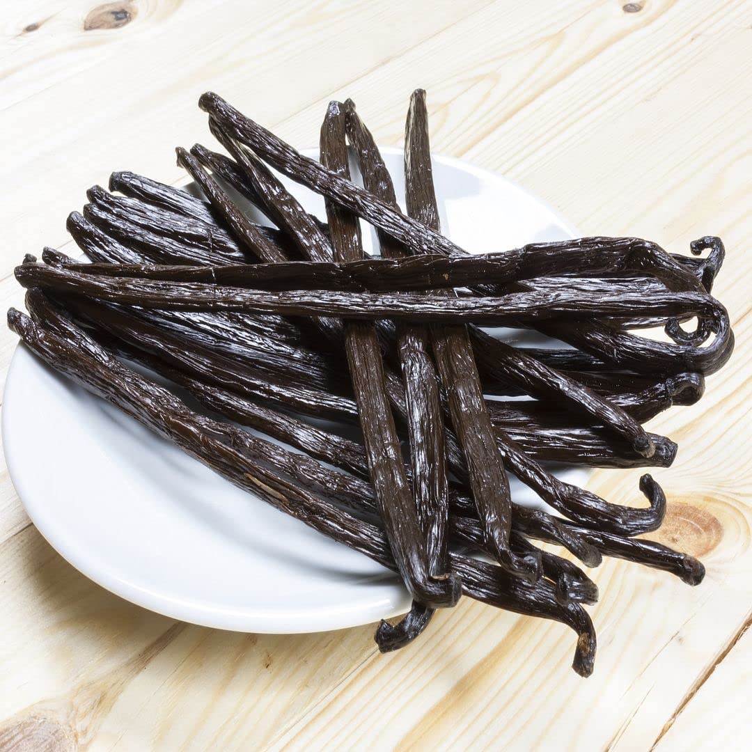 Premium Grade A Hawaiian Vanilla Beans Whole Pods (25 Pack) - Perfect for Homemade Vanilla Extract, Baking, Ice Cream, Flavoring & Vanilla Powder - Ideal for Bakers, Chefs & Home Cooks