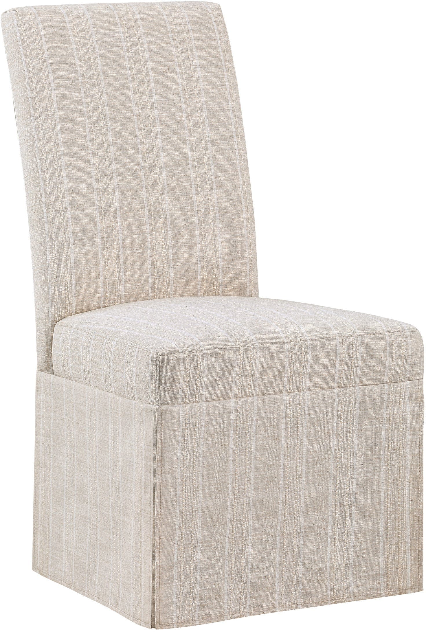 Office Star Adalynn Slipcover Dining Chair Set of 2 - Modern Upholstered Side Chairs for Kitchen, Dining Room, Office & Home Decor [ADL2]