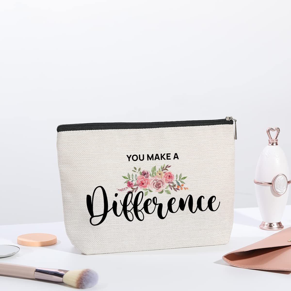 Pharmacist Gift for Women - Doctor of Pharmacy Graduation Gift Makeup Bag - Travel Toiletry Organizer & Zipper Pouch - Perfect for Pharmacy Students, Medical Professionals & Travel Essentials