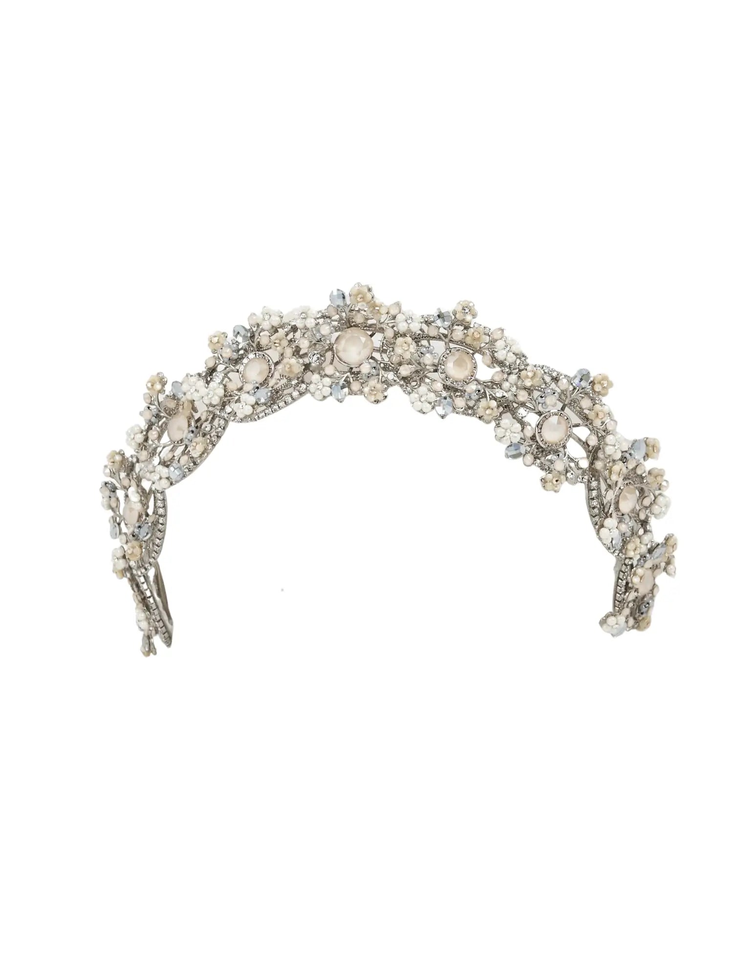 Eve Crown - Elegant Floral Hair Clip for Women & Girls | Perfect for Weddings, Parties & Special Occasions