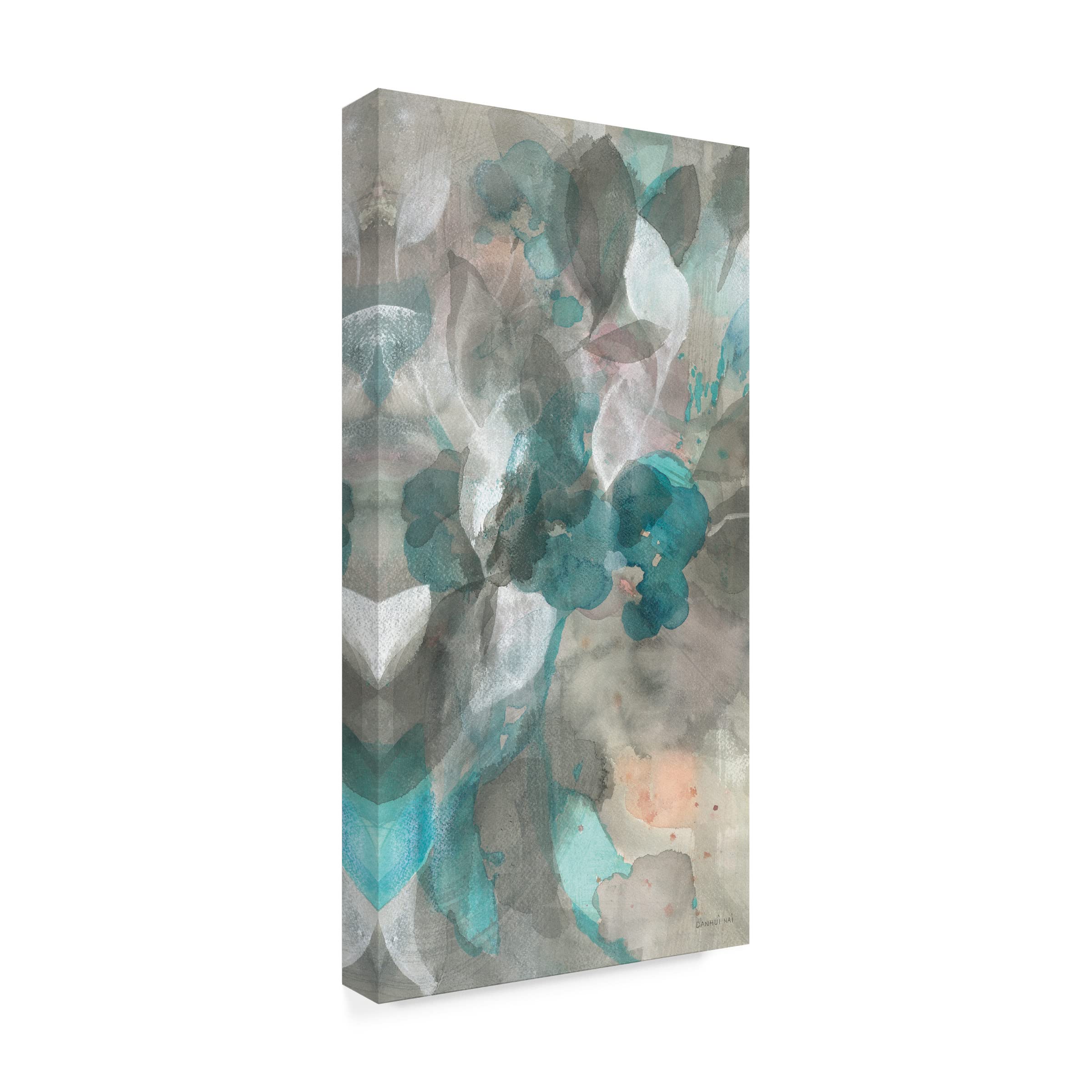 Danhui Nai Abstract Nature III Canvas Wall Art Print - Modern Botanical Painting for Living Room, Bedroom & Office Decor