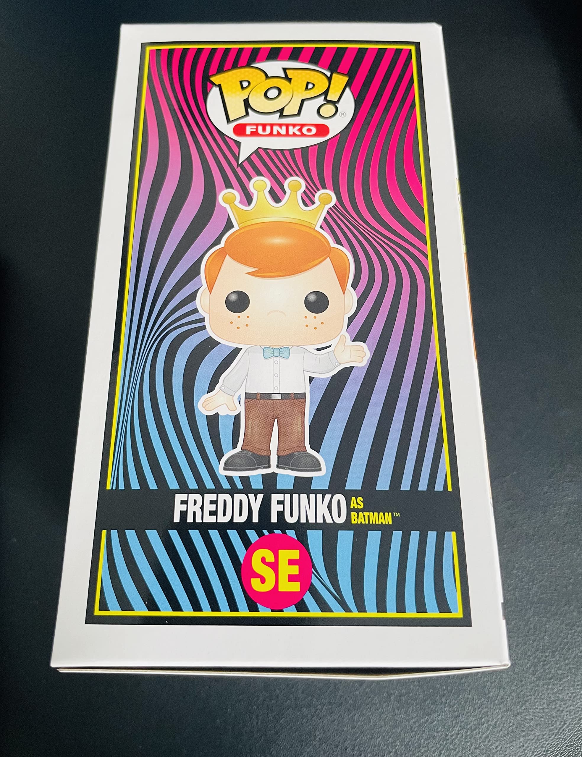 SDCC Exclusive Freddy Funko Batman Limited Edition Vinyl Figure (Only 4000 Made) - Perfect for Collectors, DC Fans & Pop Culture Enthusiasts