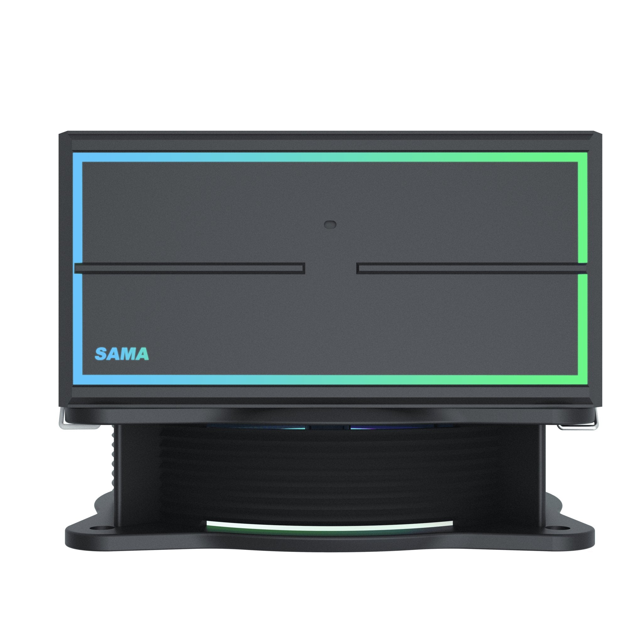 SAMA KA450D RGB CPU Air Cooler - Compatible with Intel LGA 775/1150/1151/1155/1156/1200/1366/1700 Sockets - Black PC Cooling Fan for Gaming & Workstation Computers