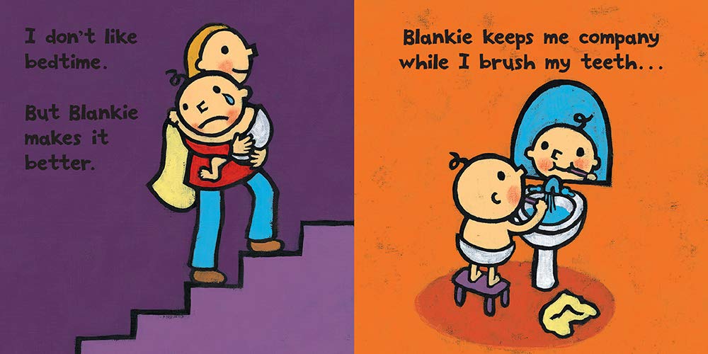 Blankie - Soft and Cozy Baby Security Blanket | Leslie Patricelli Board Books | Perfect for Naptime, Bedtime & Comfort