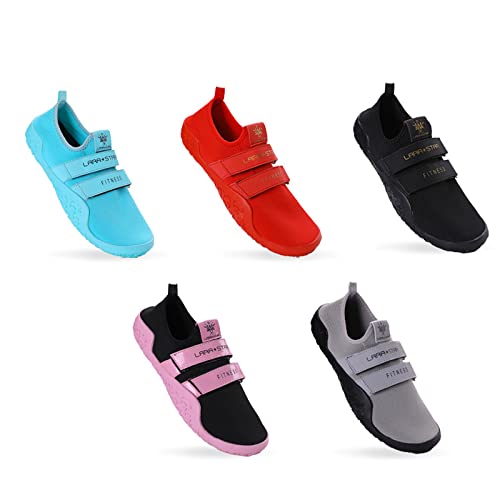 Deadlift Shoes for Men & Women - Barefoot Cross-Trainer Minimalist Fitness Shoes for Weightlifting, Gym Workouts & CrossFit Training
