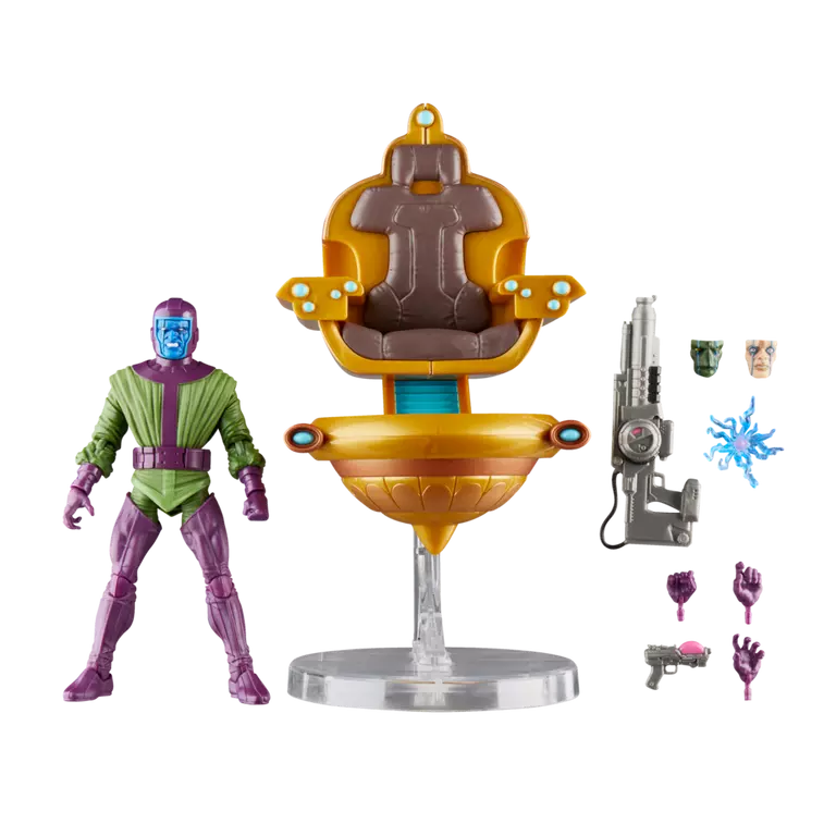 Marvel Legends Kang the Conqueror Action Figure - Pulse Con Exclusive Collectible for Marvel Fans | Perfect for Display, Gifts, and Comic Book Collections