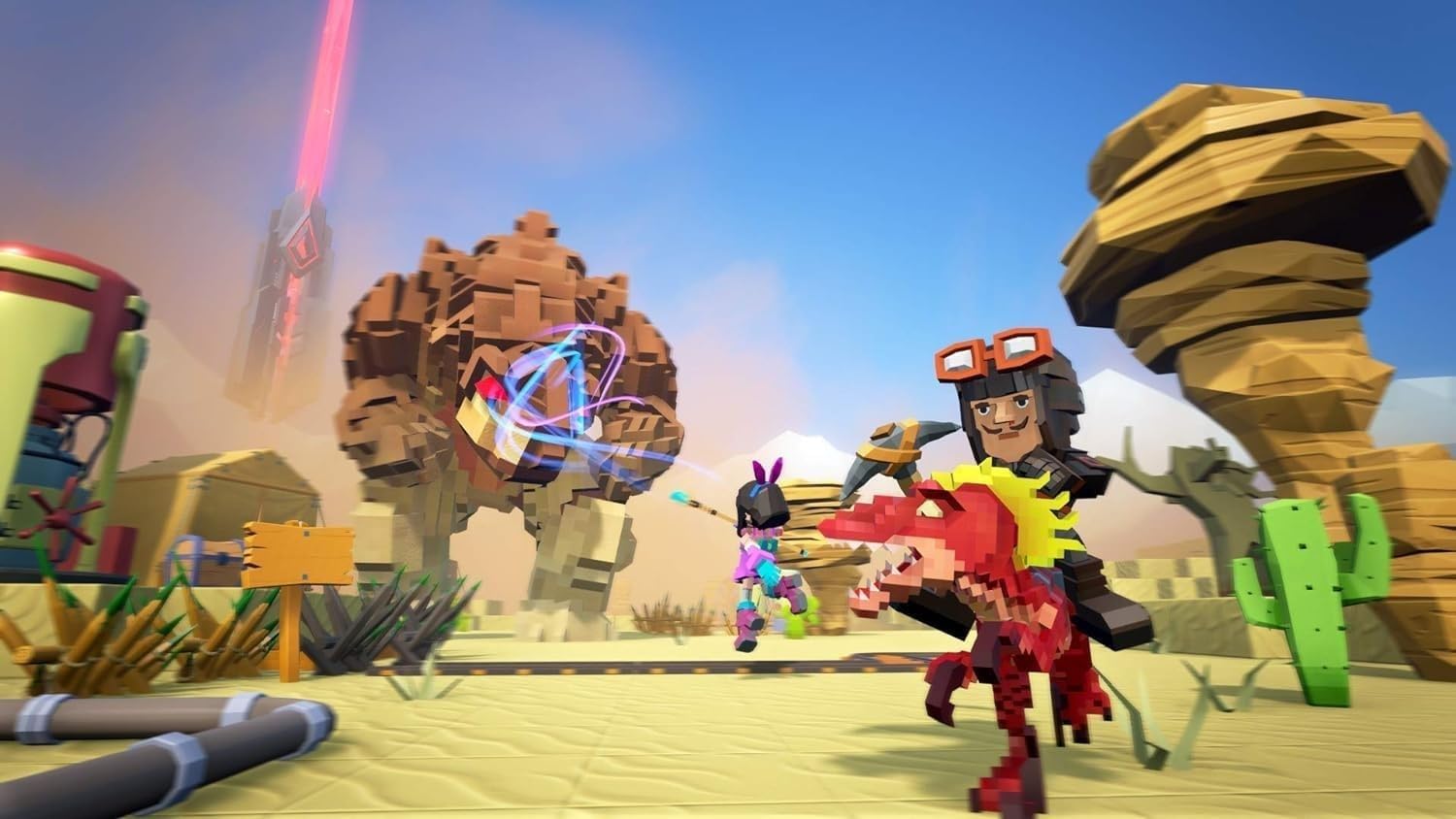 Pixark - Open World Dinosaur Survival Game for PlayStation 4 | Explore, Build & Tame in Adventure Mode | Perfect for Gamers & Dinosaur Enthusiasts