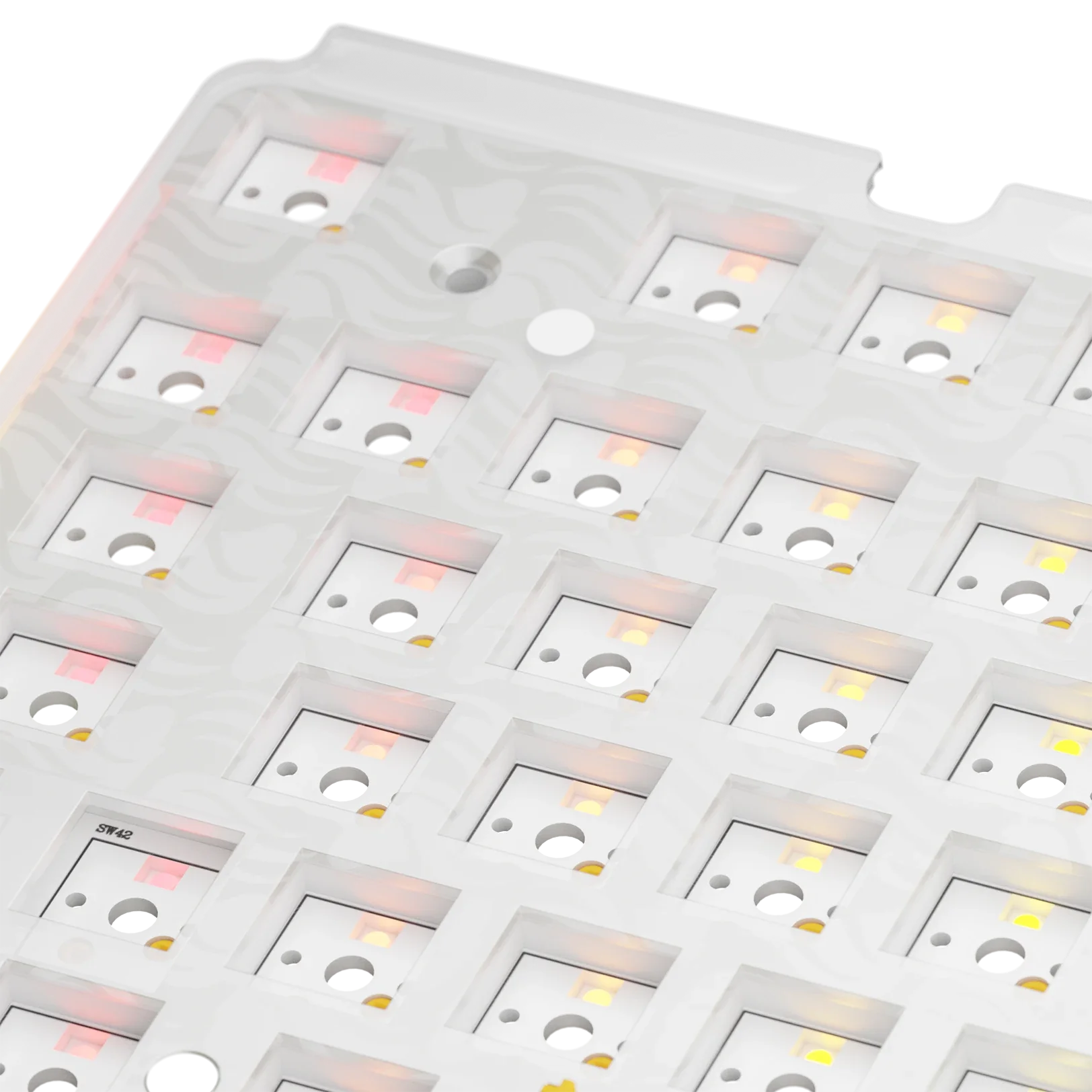 GMMK 3 Mechanical Keyboard Switch Plate - 100% Polycarbonate ISO Layout for Custom Gaming Keyboards | Perfect for PC Builds, Esports & Typing Enthusiasts