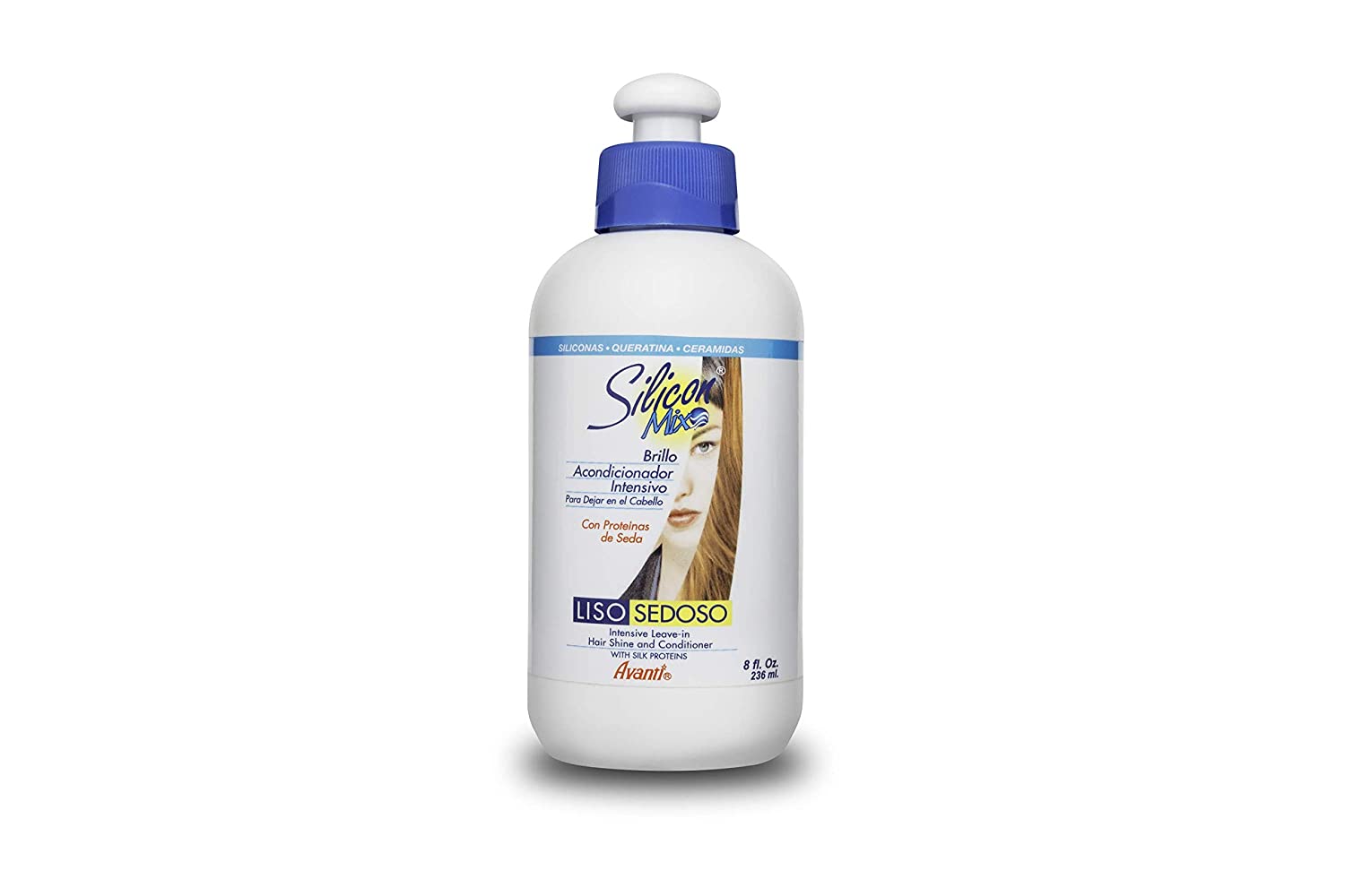 SILICON MIX Leave In Conditioner 8oz - Deep Hydrating Hair Treatment for Dry, Damaged & Curly Hair - Perfect for Daily Use & Salon Quality Results at Home